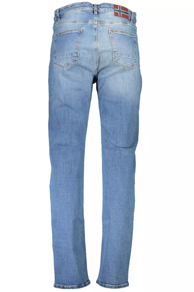 Napapijri Hellblaue Baumwolle Herren Jeans