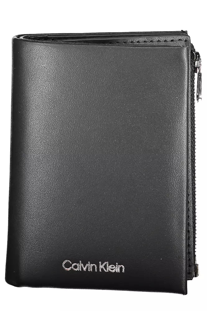 Calvin Klein Black Leather Men's Wallet