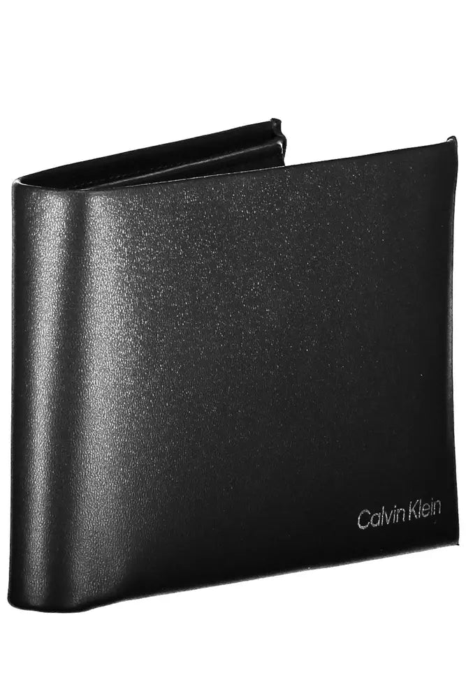 Calvin Klein Black Leather Men's Wallet