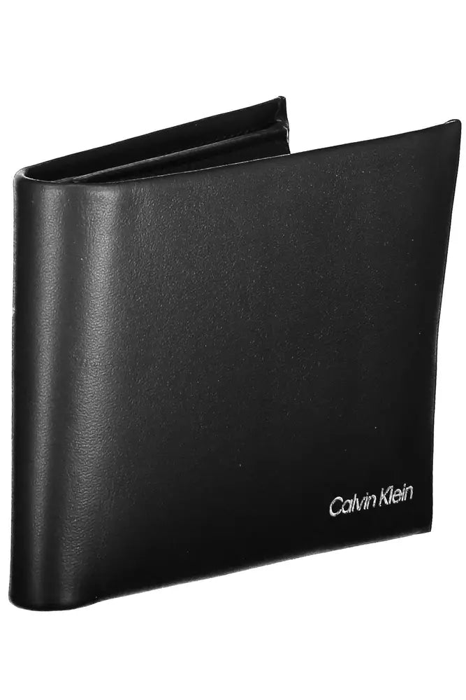 Calvin Klein Black Leather Men's Wallet