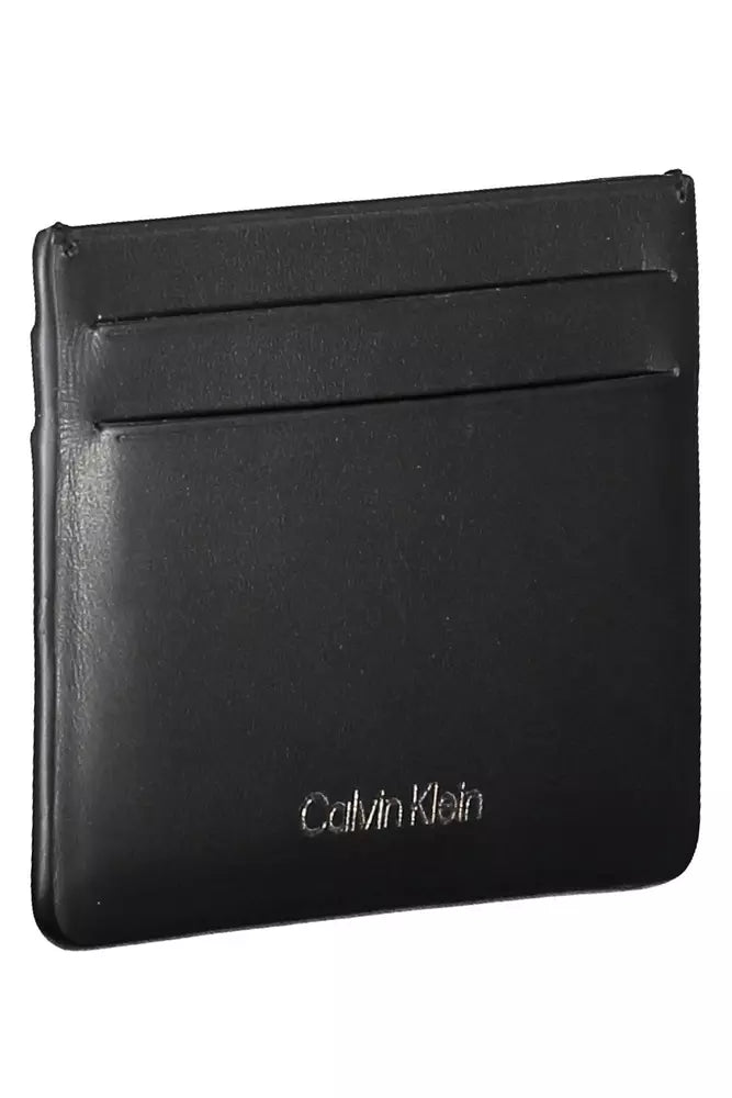 Calvin Klein Black Leather Wallet for Men