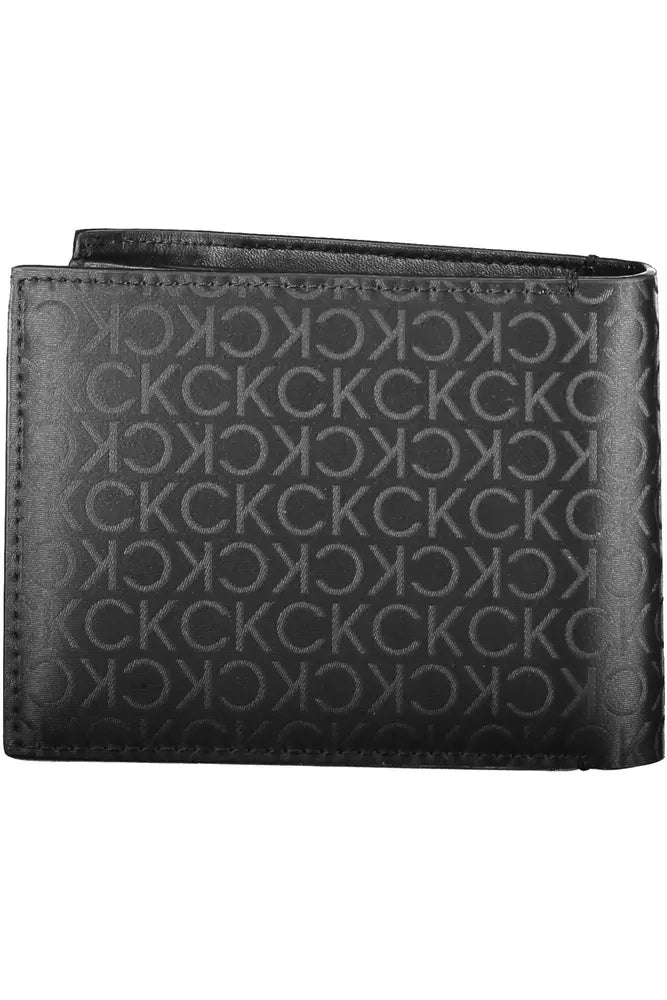 Calvin Klein Black Polyester Men's Wallet