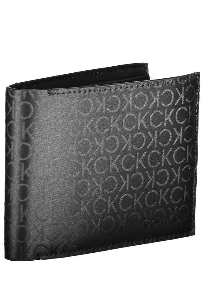 Calvin Klein Black Polyester Men's Wallet