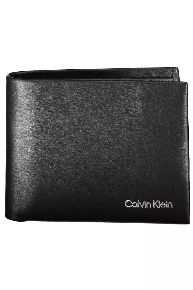 Calvin Klein Black Polyester Men's Wallet