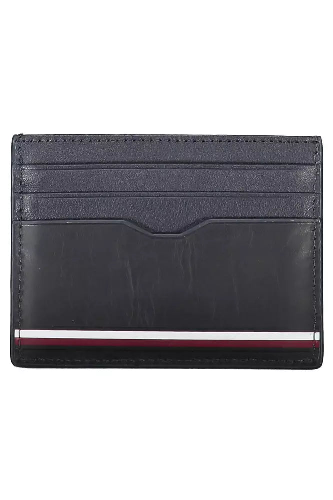 Tommy Hilfiger Blue Leather Men's Wallet