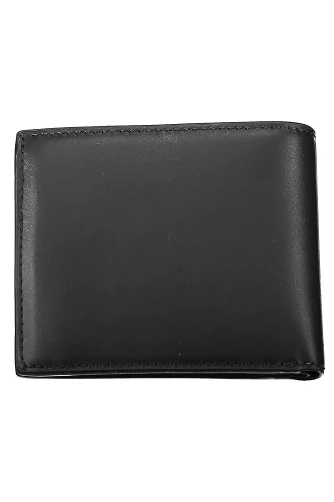 Tommy Hilfiger Black Leather Men's Wallet