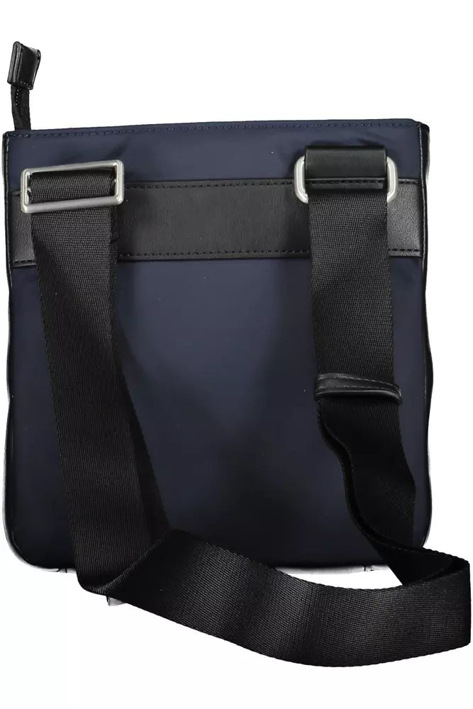 Tommy Hilfiger Blue Polyester Men's Shoulder Bag