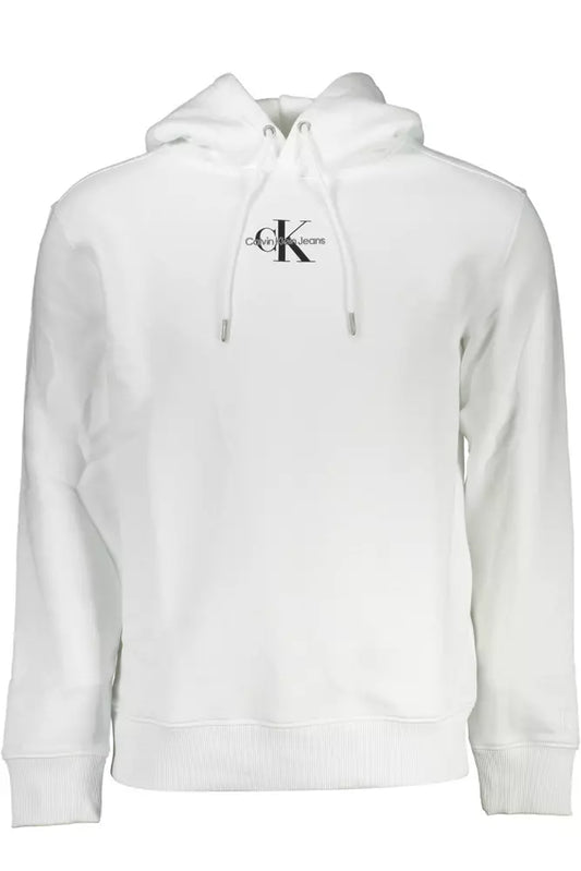 Calvin Klein White Cotton Sweater for Men