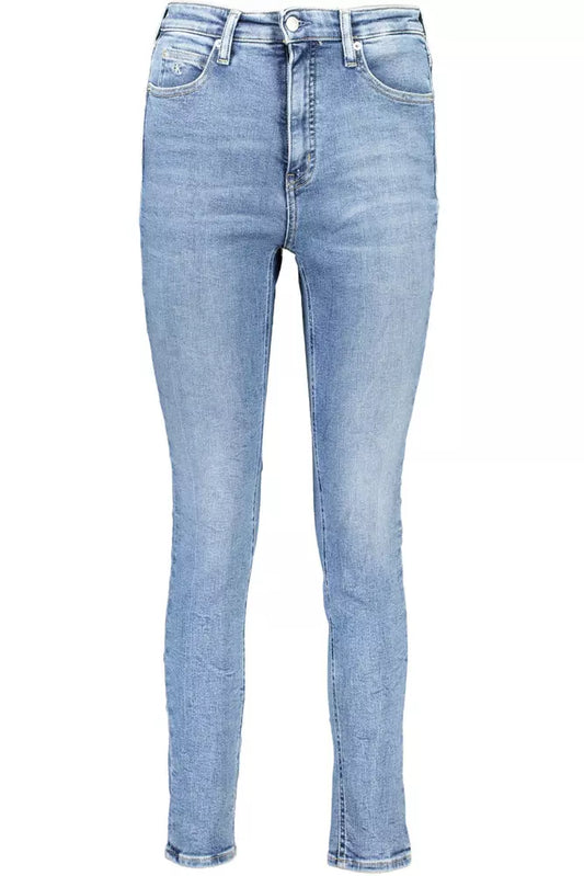 Calvin Klein Light Blue Cotton Women's Jeans