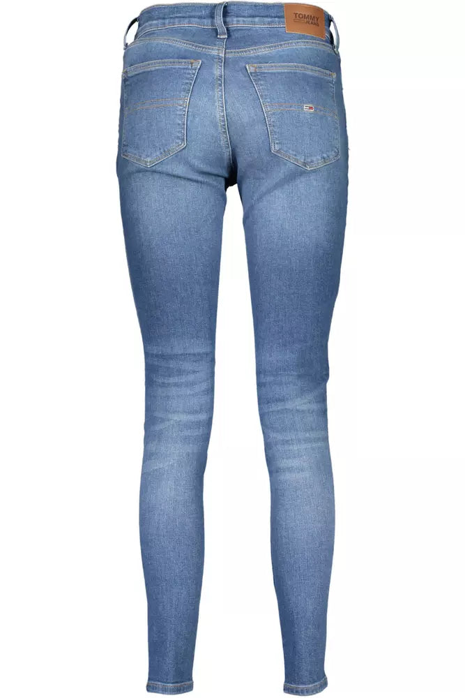 Tommy Hilfiger Hellblaue Skinny-Jeans aus Baumwolle für Damen