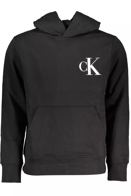 Calvin Klein Black Cotton Sweater for Men