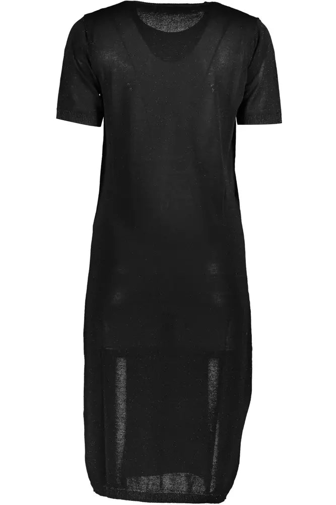 Cavalli Class Schwarzes Viskosekleid für Frauen