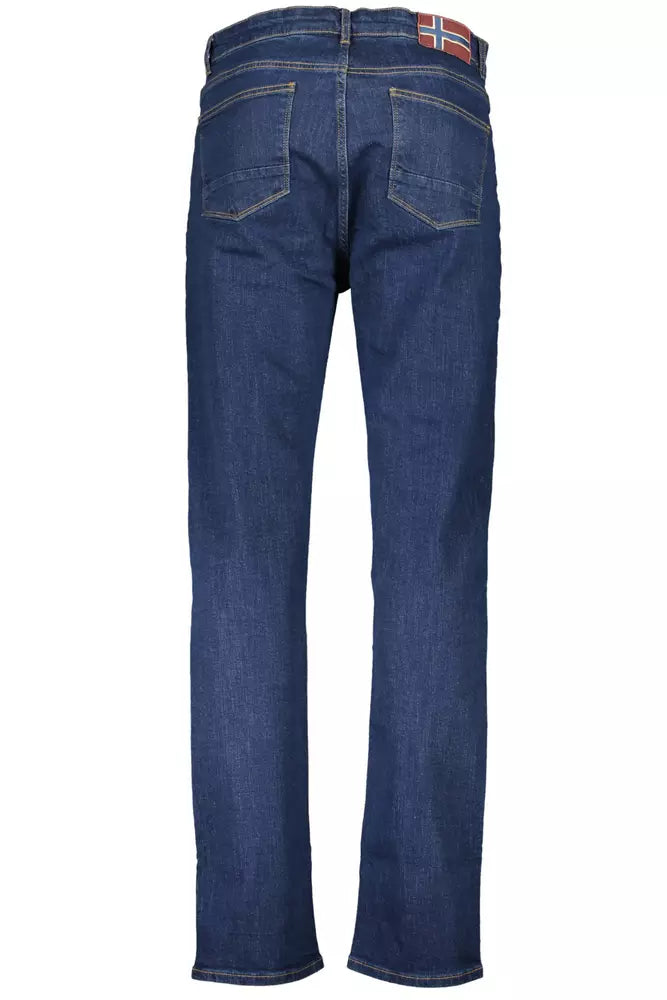 Napapijri Blaue Baumwolle Männer Jeans