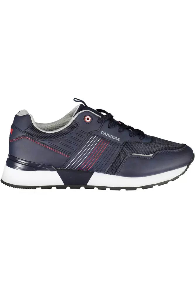 Carrera Blue Eco Leather Men's Sneakers