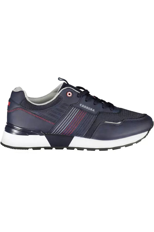 Carrera Blue Eco Leather Men's Sneakers