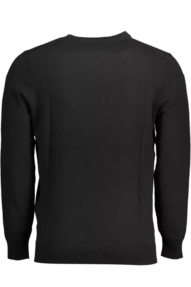 Lyle & Scott Schwarzer Baumwollpullover für Männer