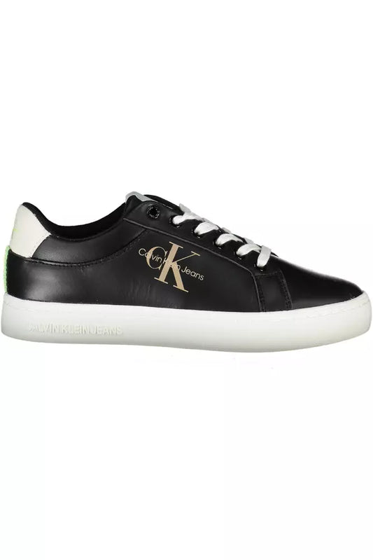 Calvin Klein Black Polyester Women's Sneaker