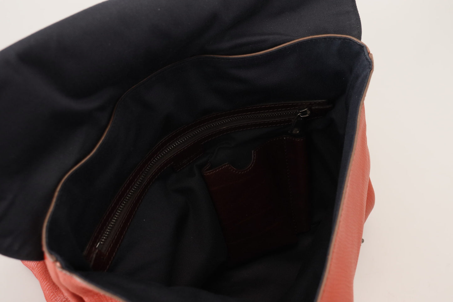 Dolce &amp; Gabbana Elegant Calfskin Backpack in Orange