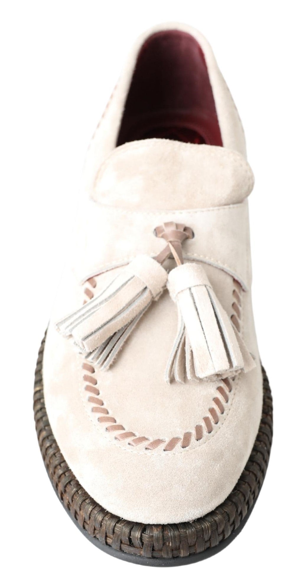 Dolce &amp; Gabbana Elegant espadrilles in ivory leather