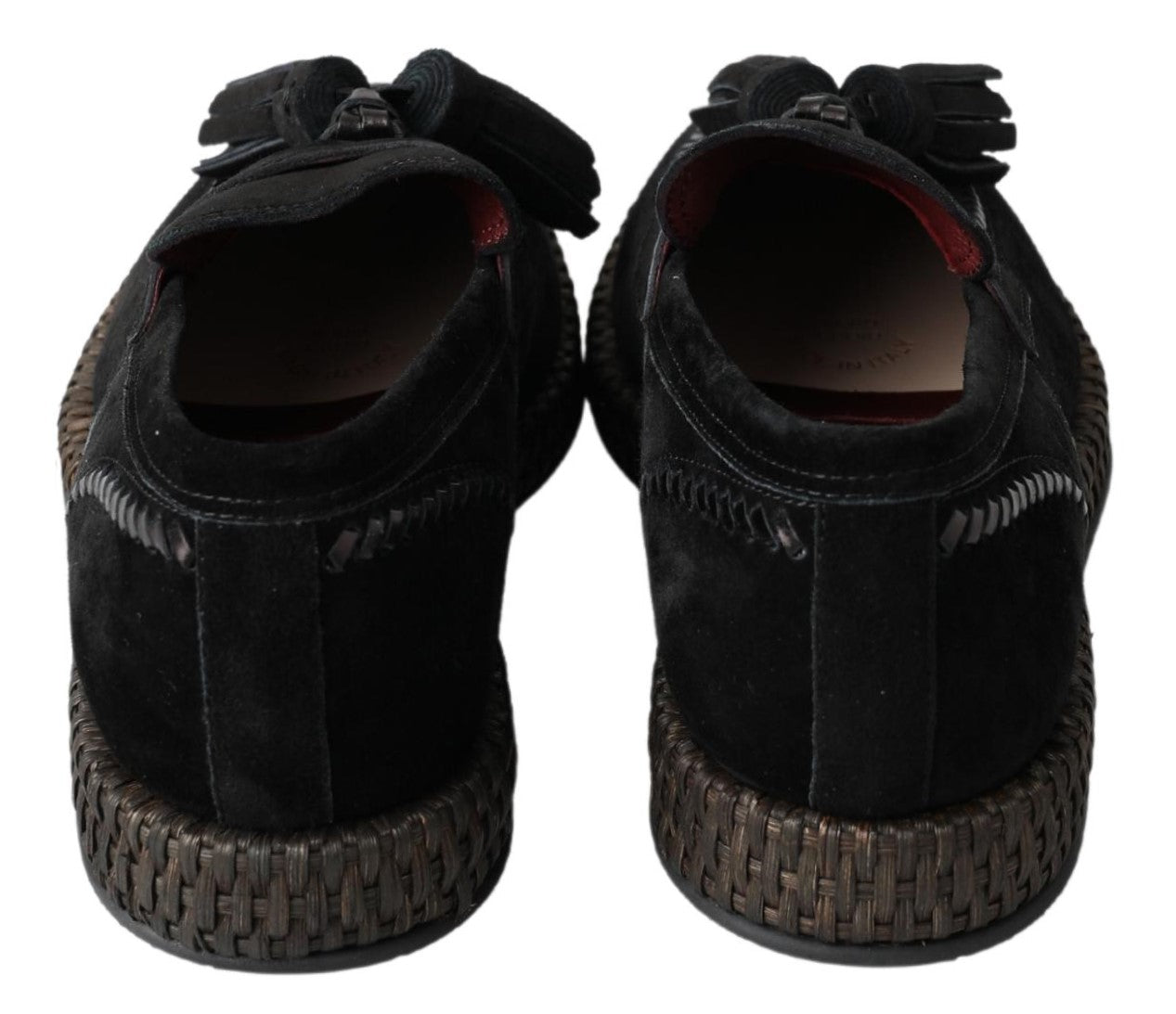 Dolce &amp; Gabbana Chic espadrille sneakers in black suede