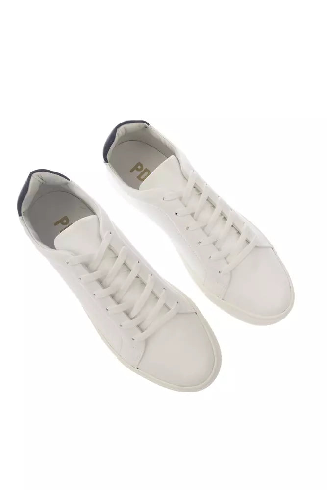 Pantofola D'Oro Elegant plain leather sneakers