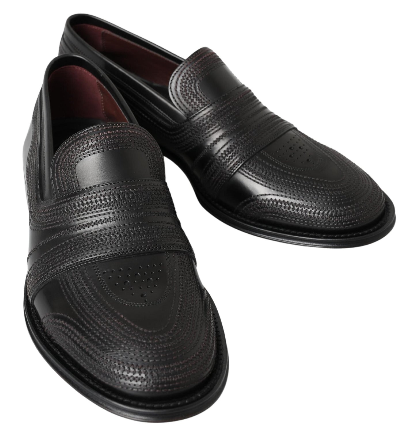 Dolce &amp; Gabbana Elegant slippers in black leather