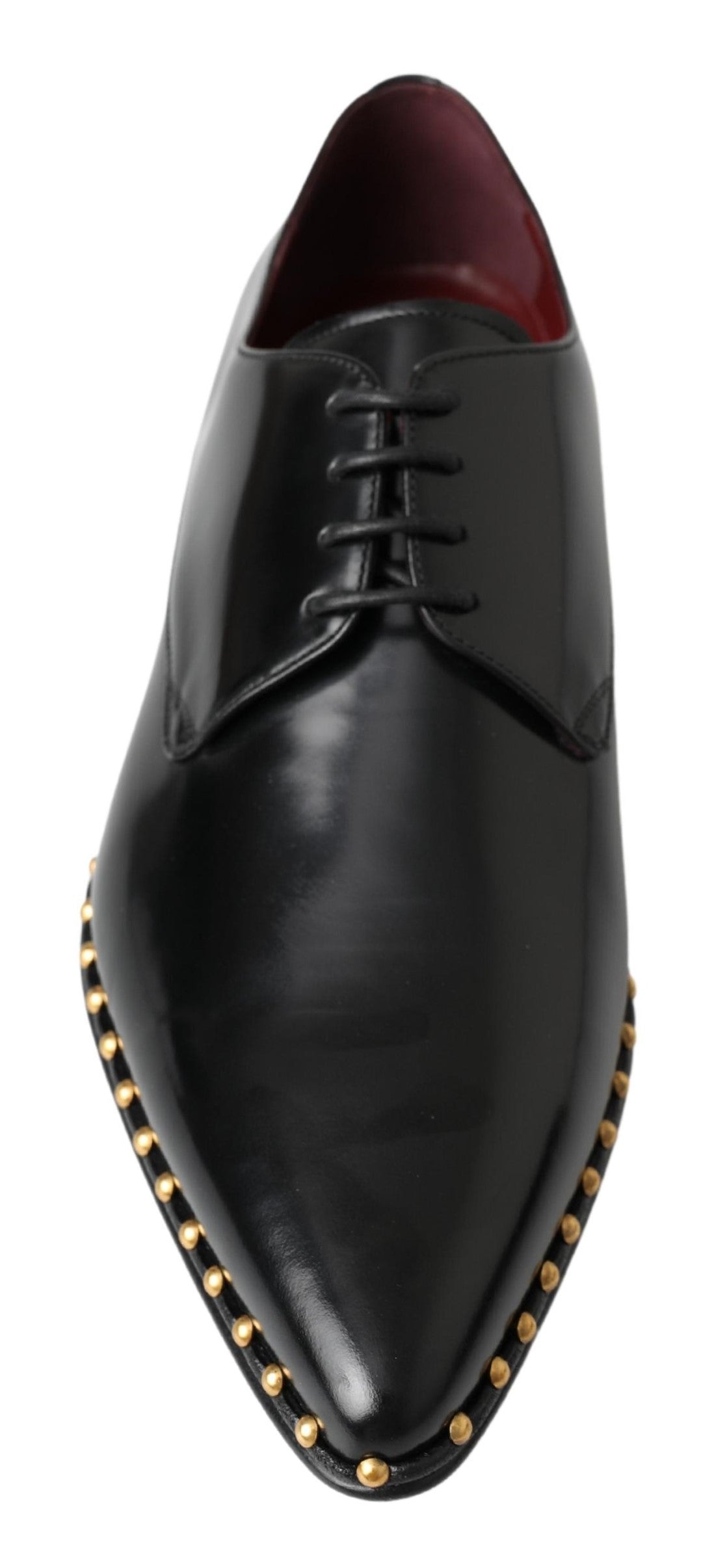 Dolce &amp; Gabbana Elegant Derby Shoes with Studs