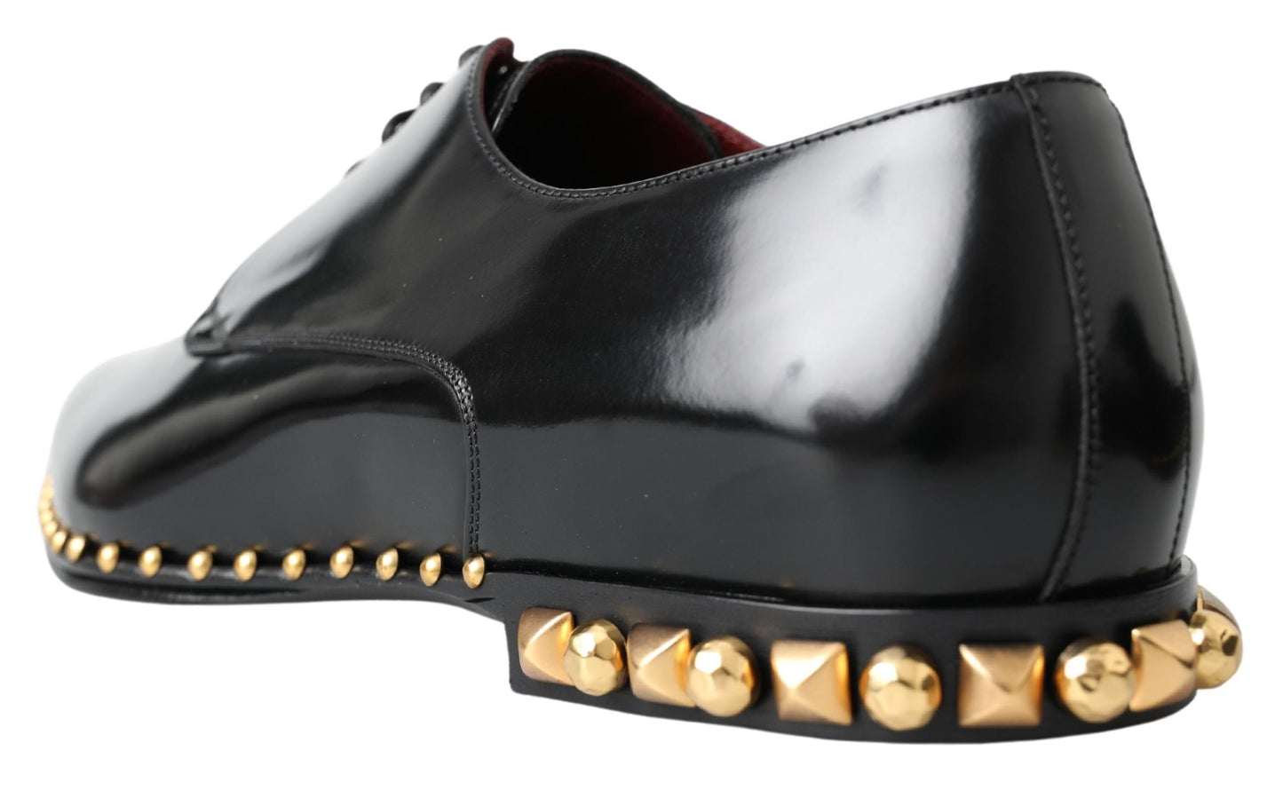 Dolce &amp; Gabbana Elegant Derby Shoes with Studs