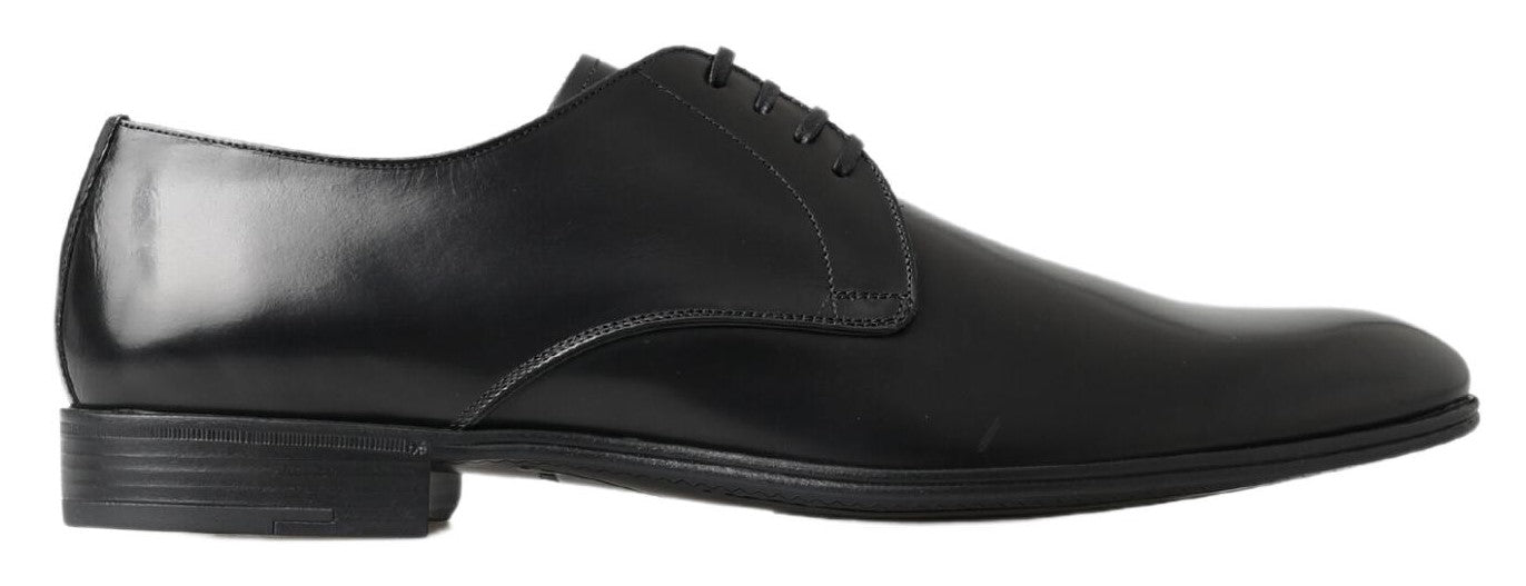 Dolce &amp; Gabbana Classic Derby Shoes in Black Leather