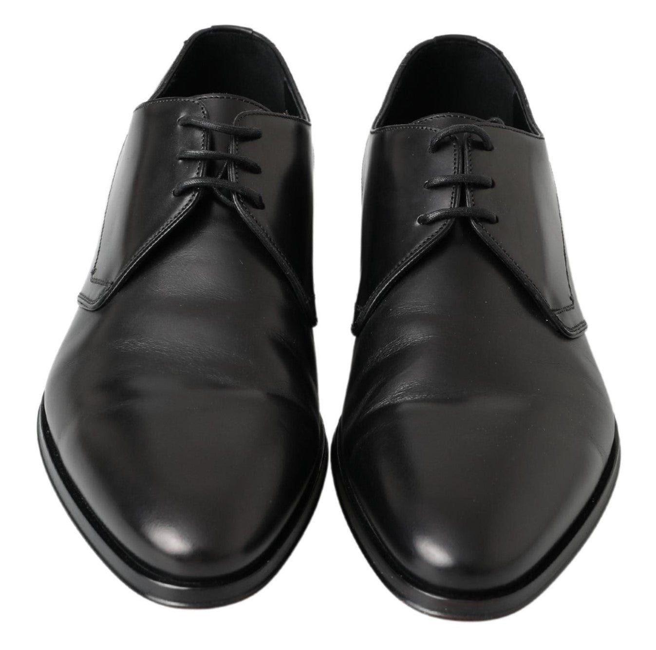 Dolce &amp; Gabbana Classic Derby Shoes in Black Leather