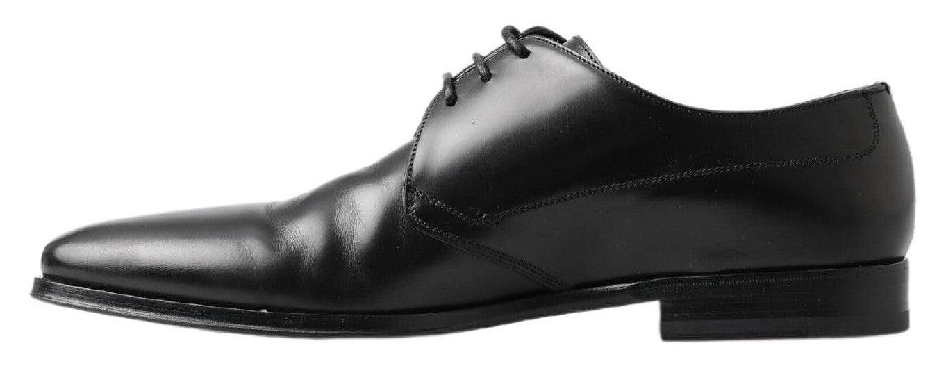 Dolce &amp; Gabbana Classic Derby Shoes in Black Leather