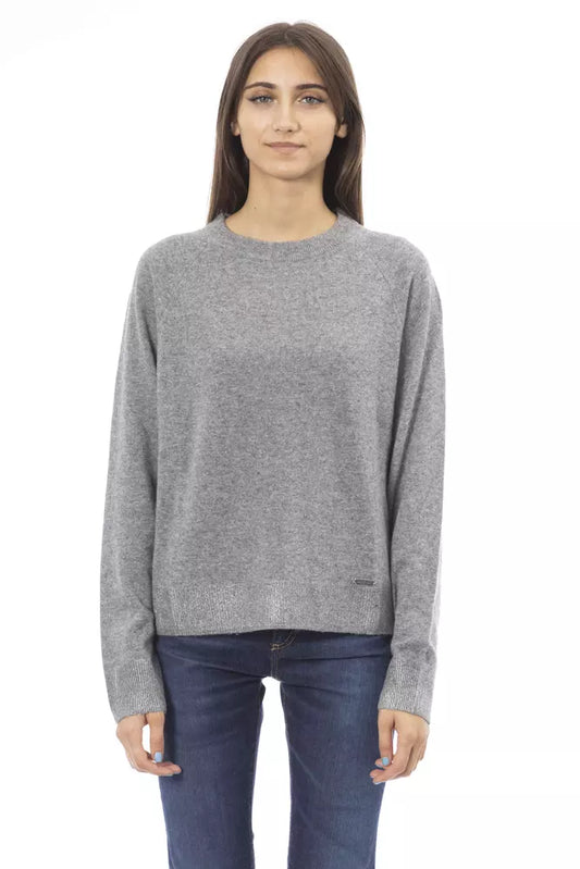 Baldinini Trend "Gray Wool Sweater for Women"