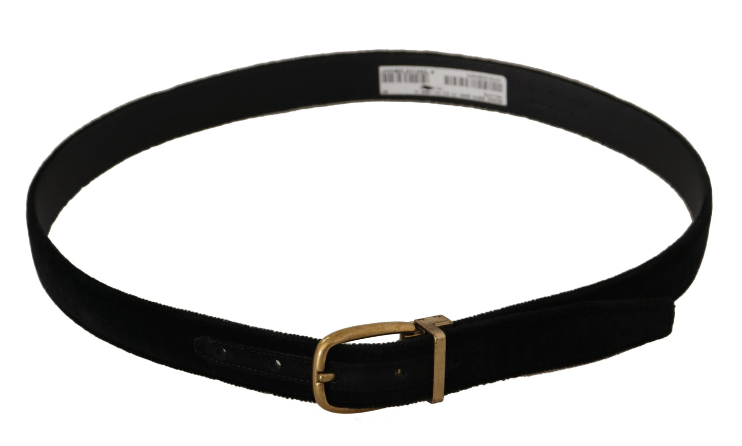 Dolce &amp; Gabbana Chic Velvet Belt Elegance