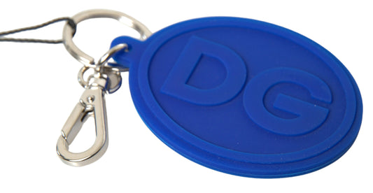 Dolce &amp; Gabbana Chic logo keychain made of brass and rubber