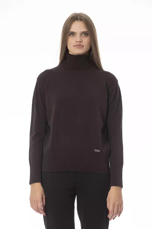 Baldinini Trend Brown Wool Sweater for Women