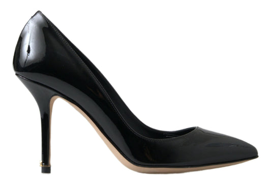 Dolce &amp; Gabbana Elegant Patent Leather Heels Pumps