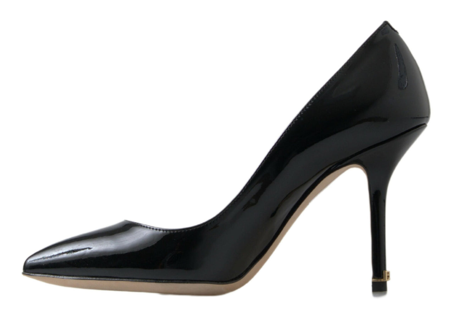 Dolce &amp; Gabbana Elegant Patent Leather Heels Pumps