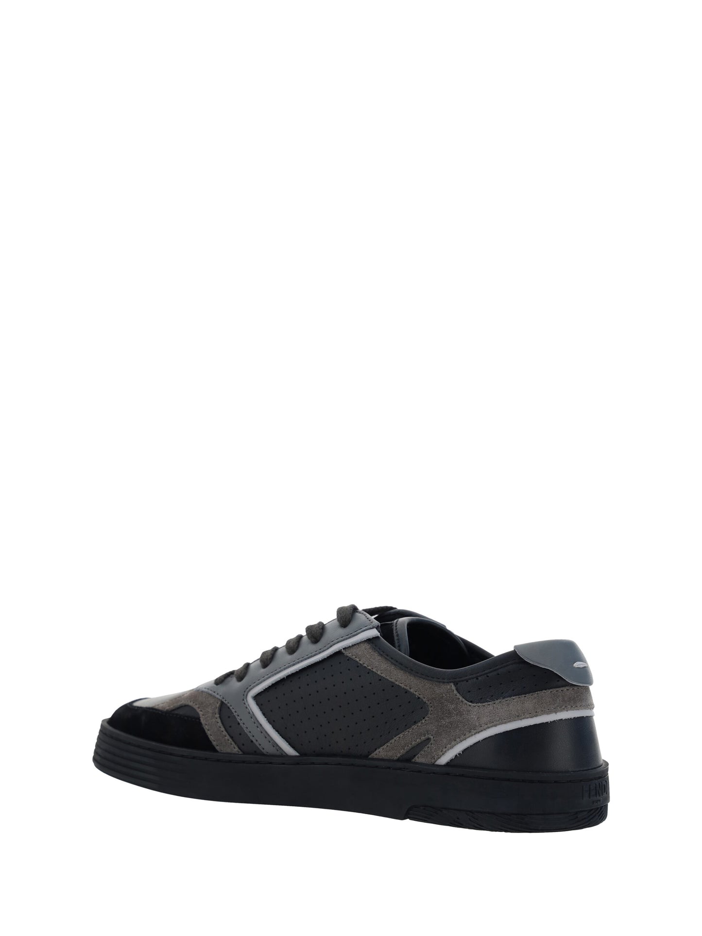 Fendi Elevate your steps with elegant monochrome sneakers