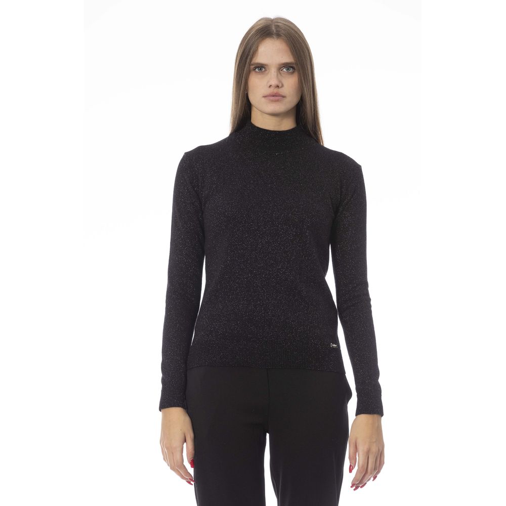 Baldinini Trend Black Cashmere Sweater for Women