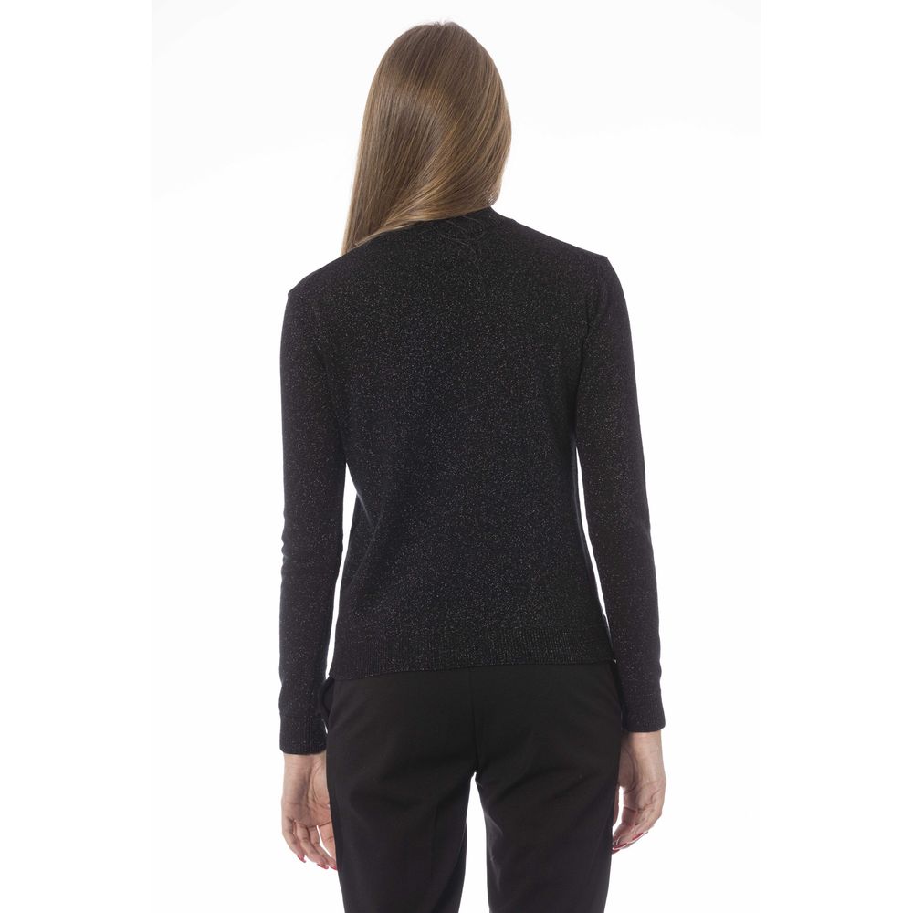 Baldinini Trend Black Cashmere Sweater for Women