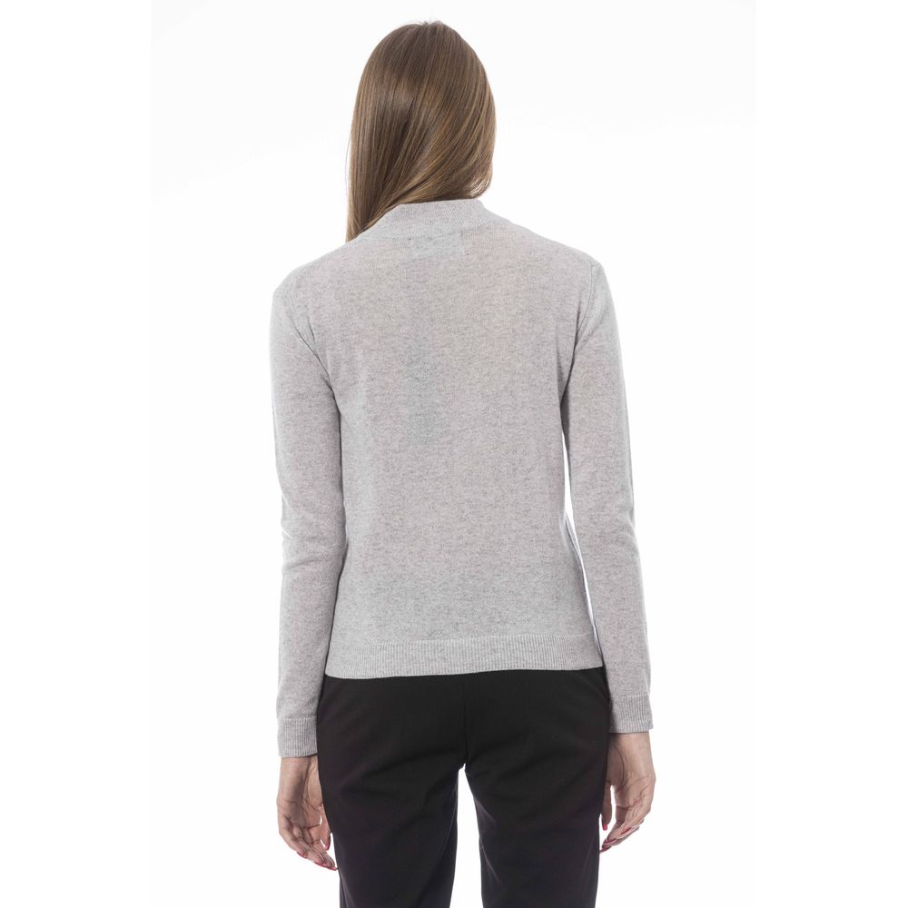 Baldinini Trend Gray Cashmere Sweater for Women