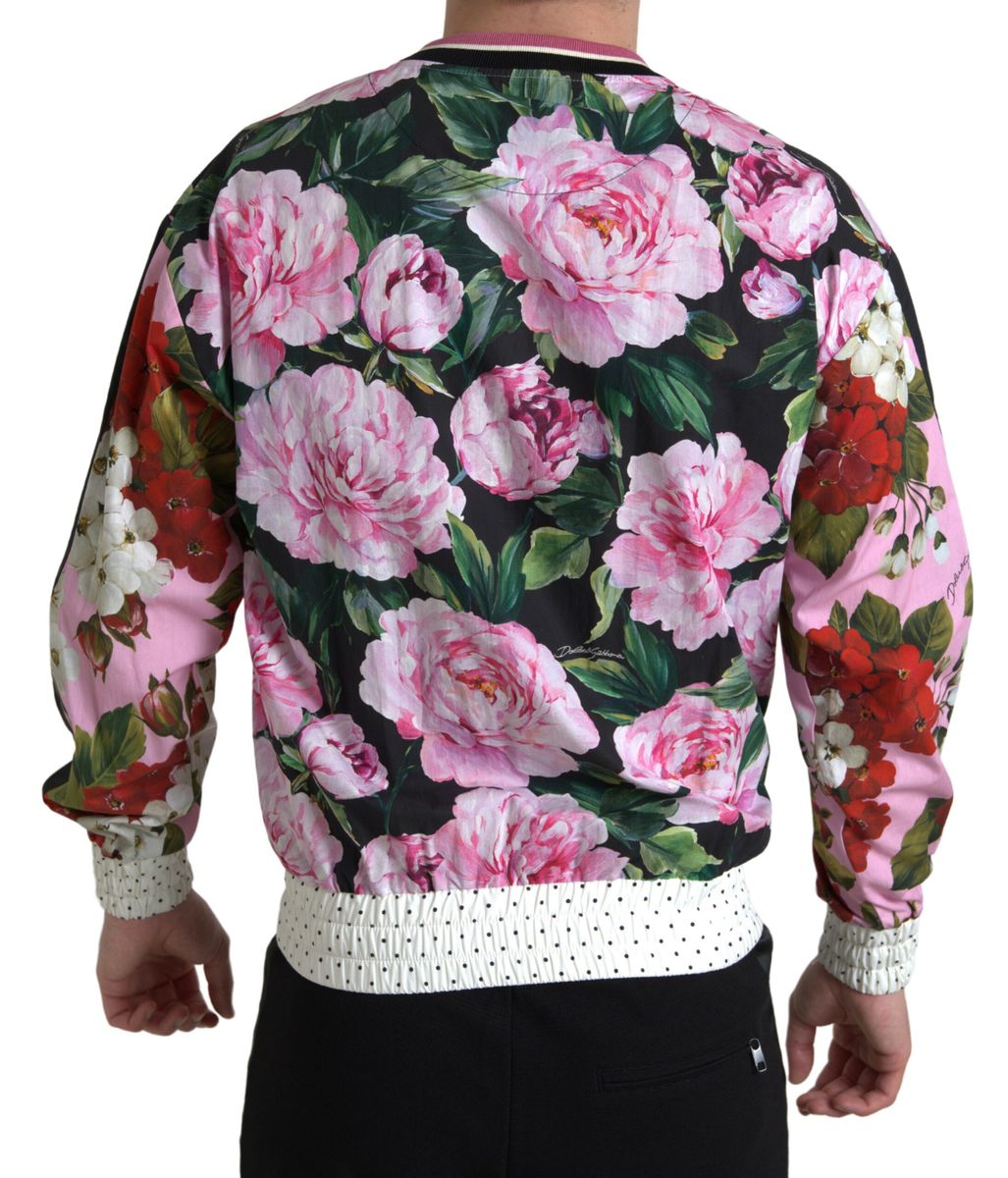 Dolce &amp; Gabbana Floral Extravagance Crew Neck Sweater