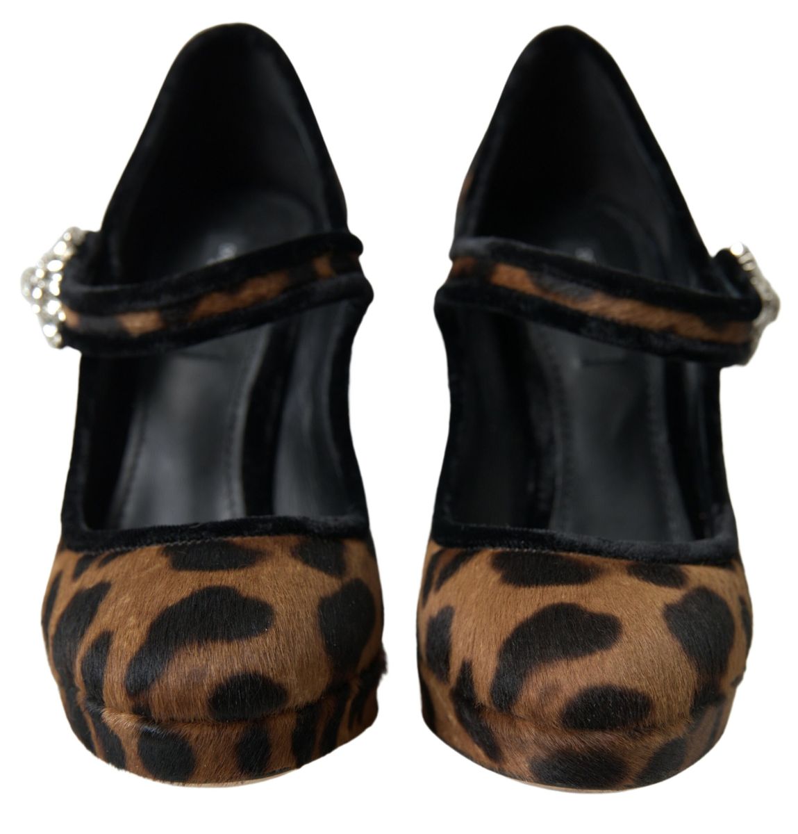 Dolce &amp; Gabbana Elegant pumps with leopard heels for chic sophistication