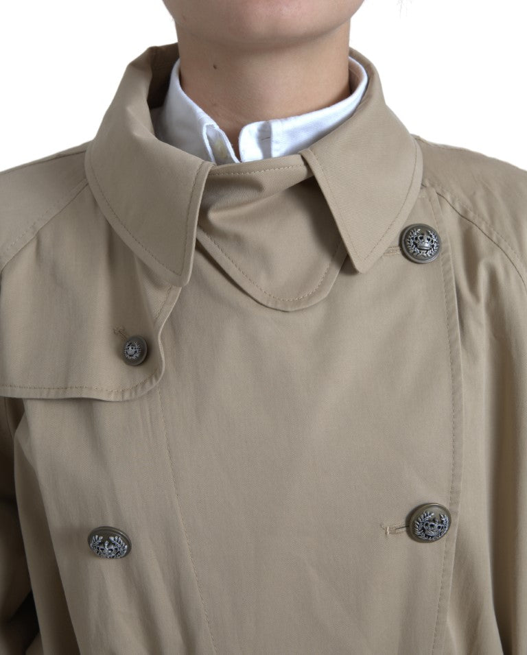 Dolce &amp; Gabbana Elegant double-breasted trench coat