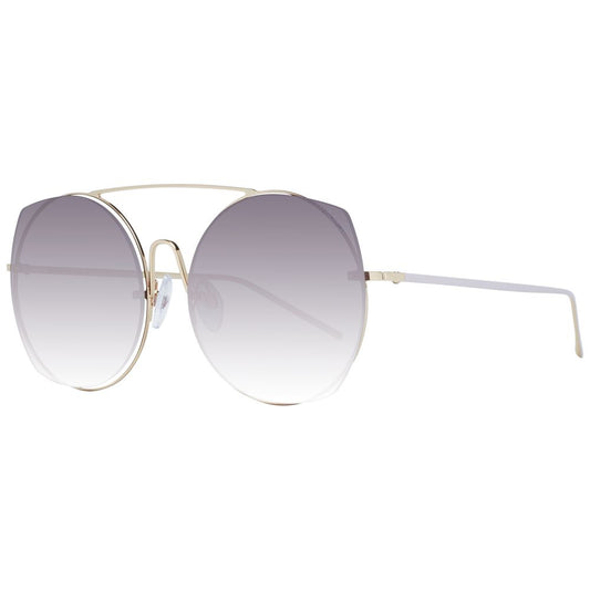 Ana Hickmann Gold Frauen Sonnenbrille