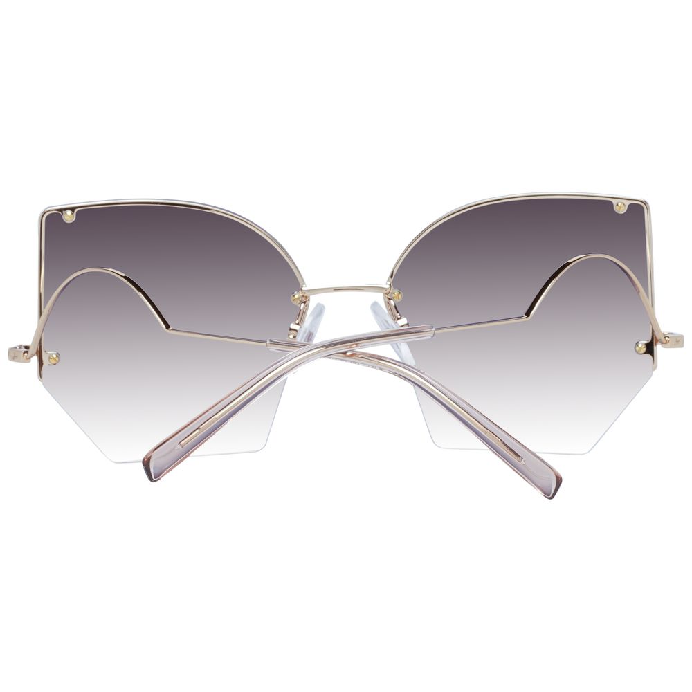 Ana Hickmann Gold Frauen Sonnenbrille