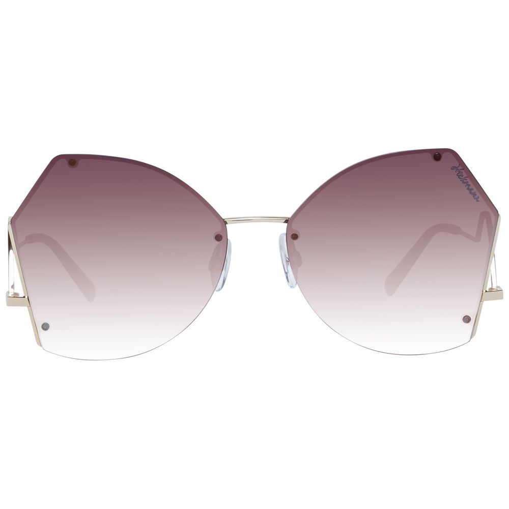 Ana Hickmann Gold Frauen Sonnenbrille