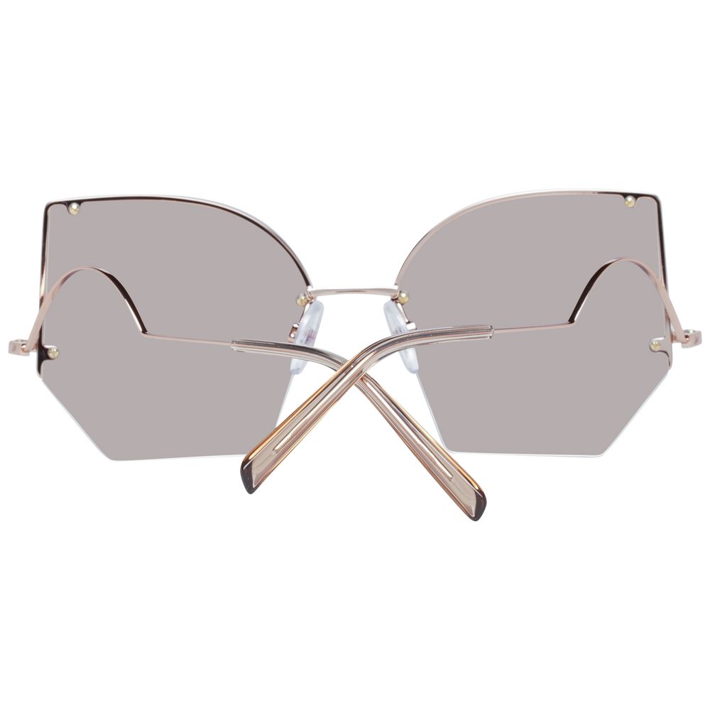 Ana Hickmann Gold Frauen Sonnenbrille