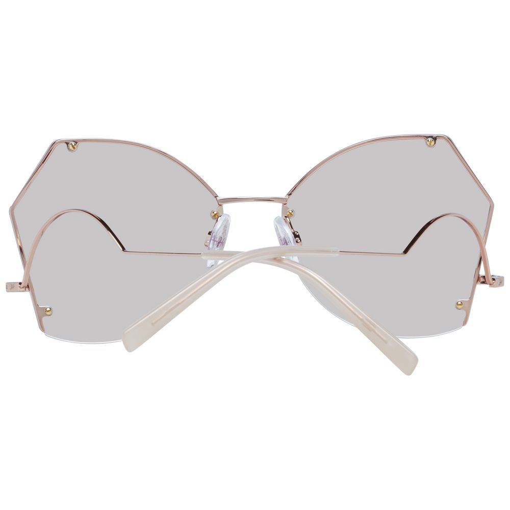 Ana Hickmann Gold Frauen Sonnenbrille