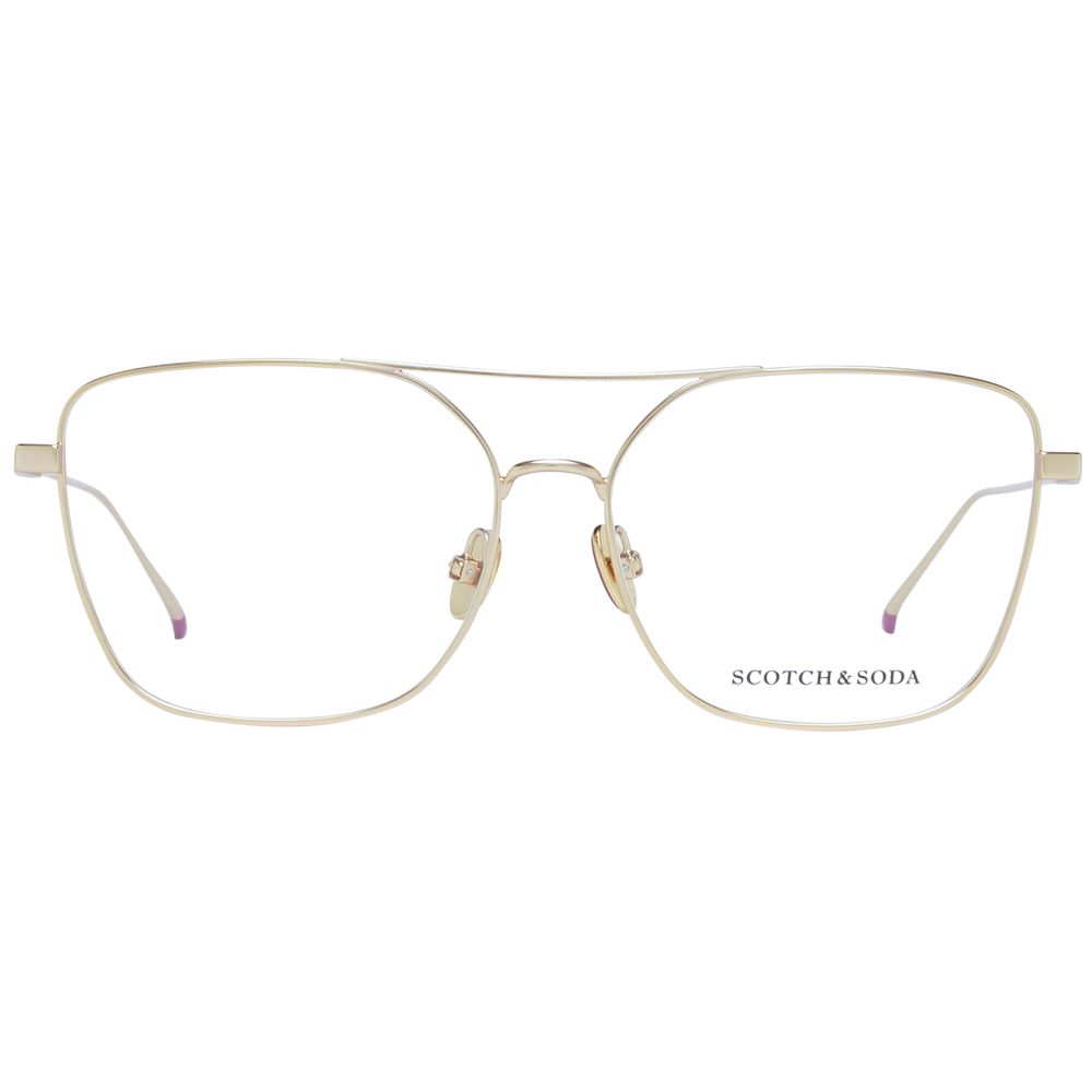 Scotch &amp; Soda Gold Women Optical Frames